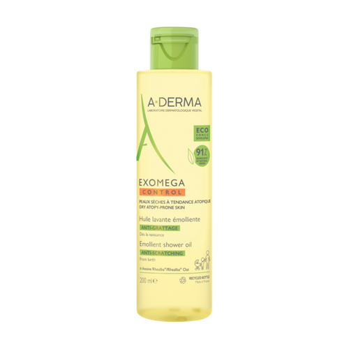 A-Derma Exomega Huile lavante émolliente anti-grattage 200 ml