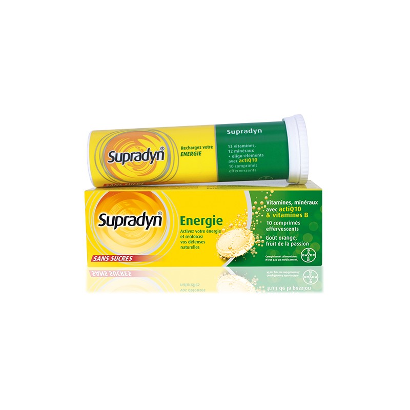 SUPRADYN ENERGY 10 COMPRIMES EFFERVESCENTS