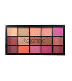Technic Cosmetics 15 Pressed Pigment Palette Eyeshadow Hot Love
