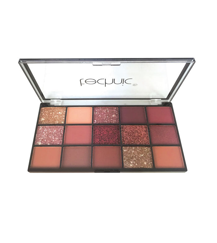 Technic Cosmetics 15 Pressed Pigment Palette Eyeshadow Invite Only
