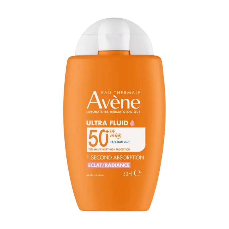 AVÈNE Solaire Ultra Fluid Éclat Radiance SPF50+ – 50 ml