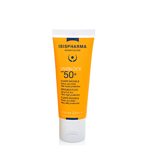 ISIS PHARMA UVEBLOCK FLUIDE 50+ INVISIBLE 40ML