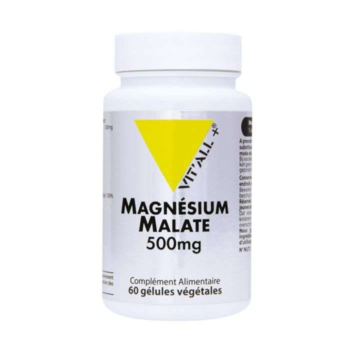 VIT'ALL + MAGNESIUM MALATE 500MG 60 GELULES