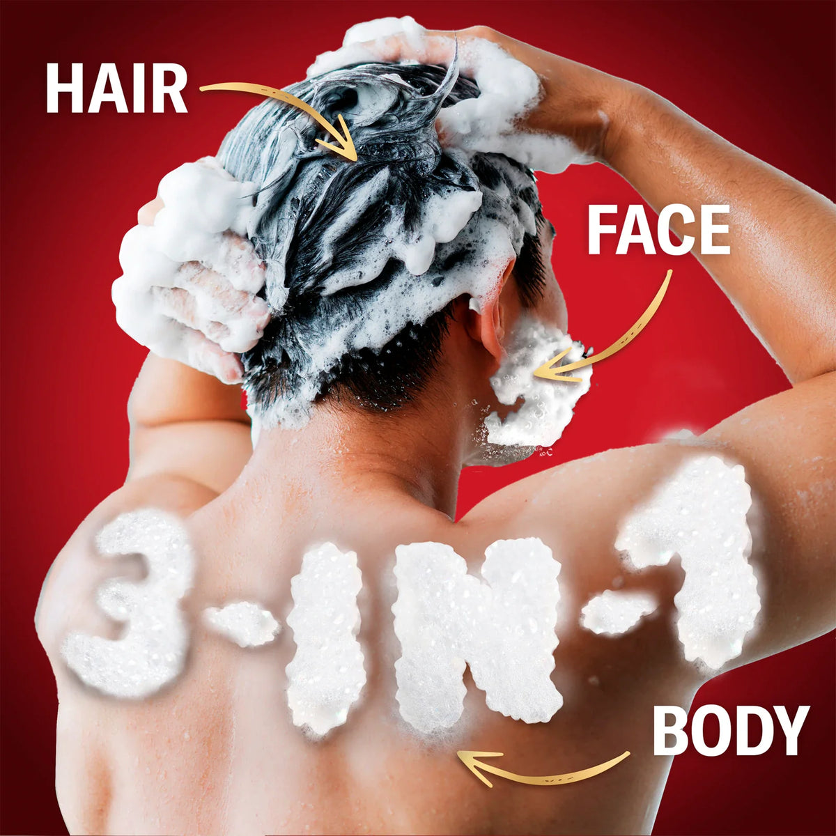 OLD SPICE ORIGINAL GEL DOUCHE HOMME 3-EN-1 FRAÎCHEUR 400 ML