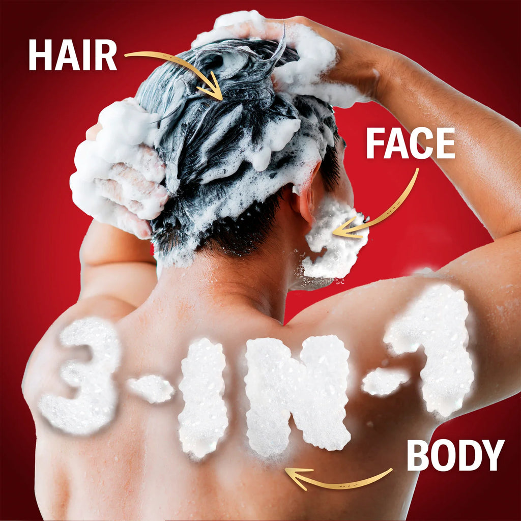 OLD SPICE CAPTAIN GEL DOUCHE HOMME 3-EN-1 FRAÎCHEUR 400 ML
