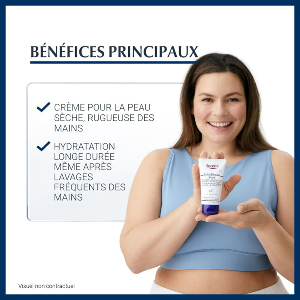 Eucerin crème mains 5% d’ urée 75 ml